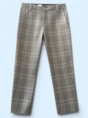 Lux vintage y2k  Gray Plaid skater low rise Pants urban outfitters